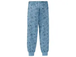 ست بلوز و شلوار آبی طرح فضانورد