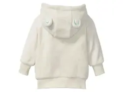 هودی سفید طرح دوزی آبی