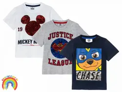 تیشرت پولک دورو  در ۳طرح