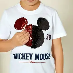 تیشرت پولک دورو  در ۳طرح