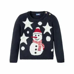 پلیور بافت چراغدار ادم برفی