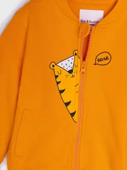 سوییشرت نارنجی ببری