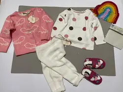 شلوار بافت گرم سفید