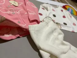 شلوار بافت گرم سفید