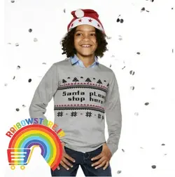 پلیور پسرانه کریسمسی