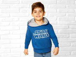 هودی آبی طرح استار وار