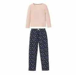 ست بلوز و شلوار نخی طرح ستاره