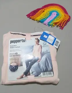 ست بلوز و شلوار نخی طرح ستاره