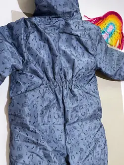 کاپشن سرهمی طرح روباه آبی