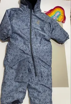 کاپشن سرهمی طرح روباه آبی