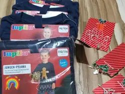 ست بلوز و شلوار پسرانه کریسمسی کد 03