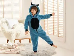 سرهمی حوله ای آبی