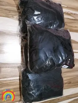 شلوار بسیار گرم مشکی طرح کوه