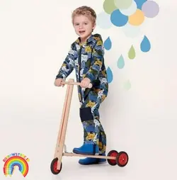 کاپشن سرهمی پسرانه خرسی