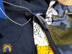 کاپشن سرهمی پسرانه خرسی