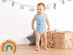 پک بادی کودک طرح هاوایی