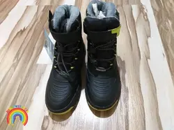 بوت چرمی پسرانه داخل پشمی