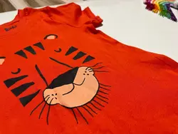 ست تیشرت و شلوارک ببری