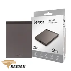 اس اس دی اکسترنال لکسار SL200 2TB - رستاک رایانه