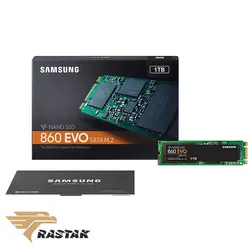 اس اس دی اینترنال سامسونگ مدل EVO 860 M.2 SATA ظرفیت 1 ترابایت - رستاک رایانه