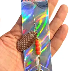 لانسه طرح پولک کایدا رنگ نقره ای سایز 3