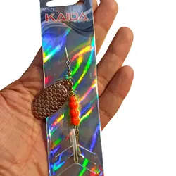 لانسه طرح پولک کایدا رنگ مسی