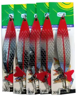 قاشقک نقره ای قرمز مارکو اصل