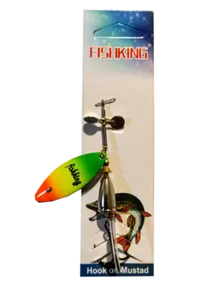 لانسه پرچمی سایز ۳ مارک fishking