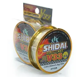 نخ فلوروکربن 100 متری مارک SHIDAI