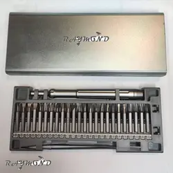 مجموعه 48 عددی پیچ گوشتی و سری پیچ گوشتی رایموند مدل rd-tools11