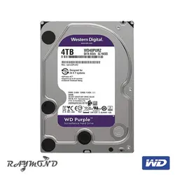 رایموند هارد دیسک اینترنال وسترن دیجیتال مدل Purple WD ظرفیت 4TB
