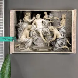 تابلوفرش ماشینی تندیس خلقت آدم