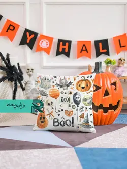 کوسن مخمل طرح مدرن طرح BOO