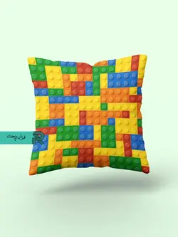 کوسن مخمل طرح مدرن طرح لگو