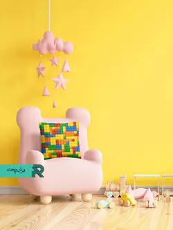 کوسن مخمل طرح مدرن طرح لگو