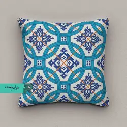 کوسن مخمل طرح اسلیمی کد۵