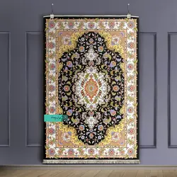 قالیچه با طرح سنتی نقشه نوید بهار