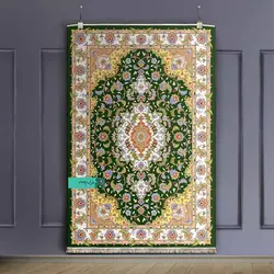 قالیچه با طرح سنتی نقشه نوید بهار