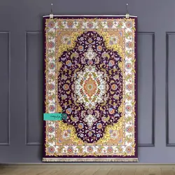 قالیچه با طرح سنتی نقشه نوید بهار