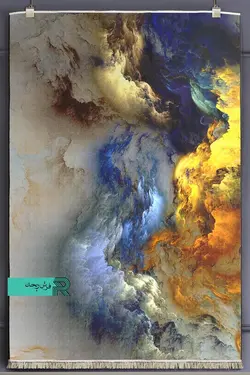 فرش ماشینی ابر و باد کد2