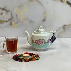 قوری شکس مدل پروین سایز بزرگ کد 1701 سبز