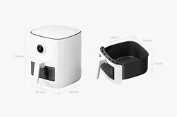 سرخ کن هواپز 4لیتری شیائومی Xiaomi smart air fryer pro 4L - روهامی شاپ
