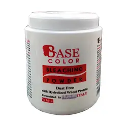 پودر دکلره بیس کالر 500 گرمی سفید Base color