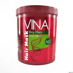 ماسک مو کاسه ای وینا آلوئه ورا 750 میل Vina Hair Mask