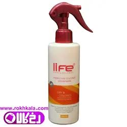 سرم ماسک مو لایف مخصوص مو خیلی خشک و رنگ شده حاوی روغن نارگیل حجم 200میل Life