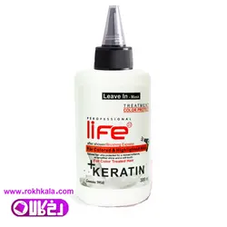 ماسک مو لایف بدون آبکشی حاوی پروتئین شیر حجم 300میل Life