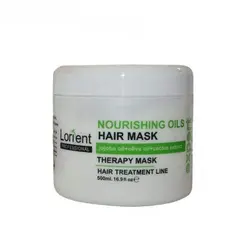 ماسک مو لورینت مغذی کاسه ای 500 میل Lorient Hair Mask Nourishing
