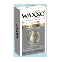 موم وکس تخت وکسی نقره حجم 500 گرم Waxxc block Hot Wax