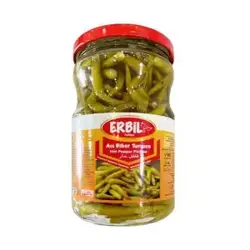 ترشی فلفل تند سبز قلمی اربیل ترکیه