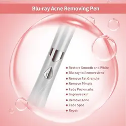 قیمت ،خرید و مشخصات کامل دستگاه لیزر آنتی آکنه و جوش آکنه پن نور آبی acne pen